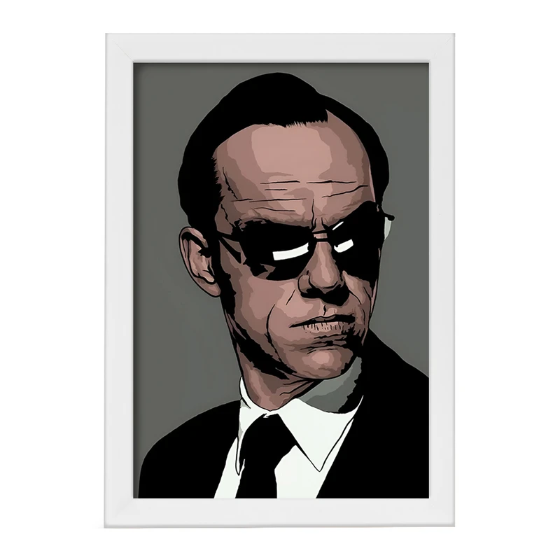 تابلو خندالو طرح مامور اسمیت (Agent Smith) کد F13550