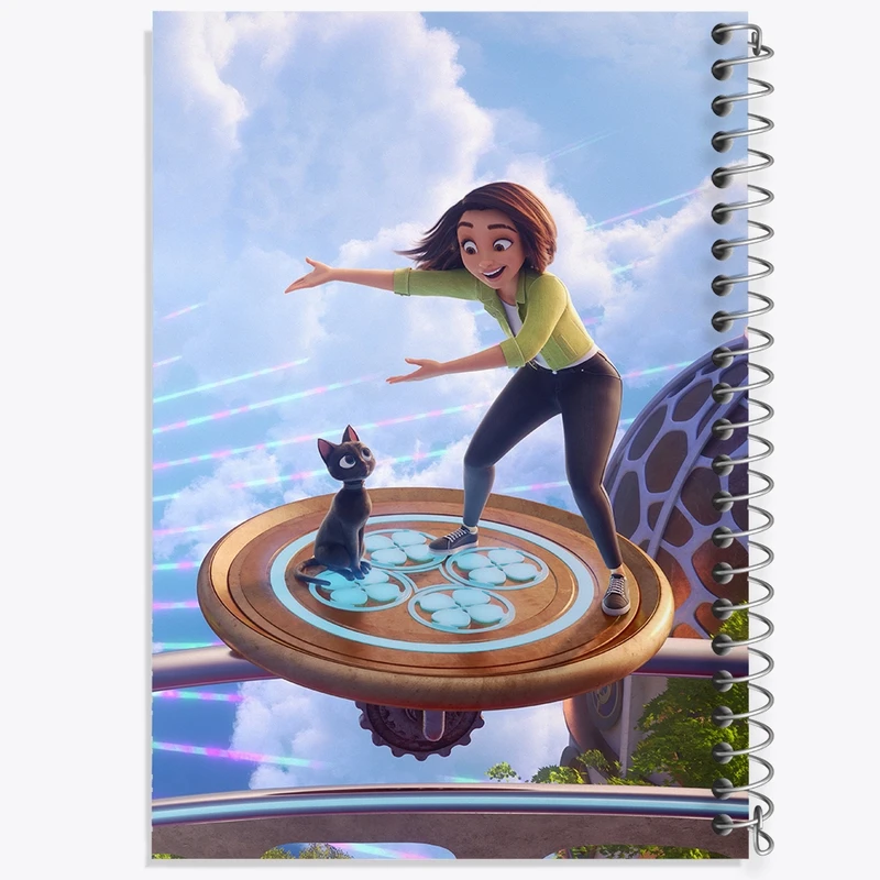 دفتر طراحی 50 برگ خندالو طرح انیمیشن شانس لاک Luck کد 26036