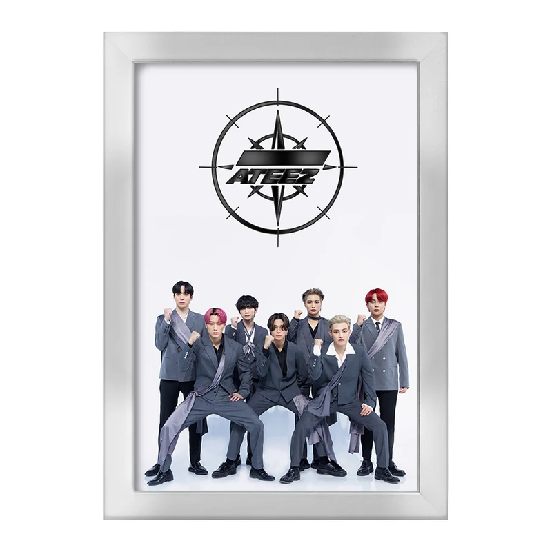 تابلو خندالو طرح گروه ایتیز ATEEZ  کد 21297