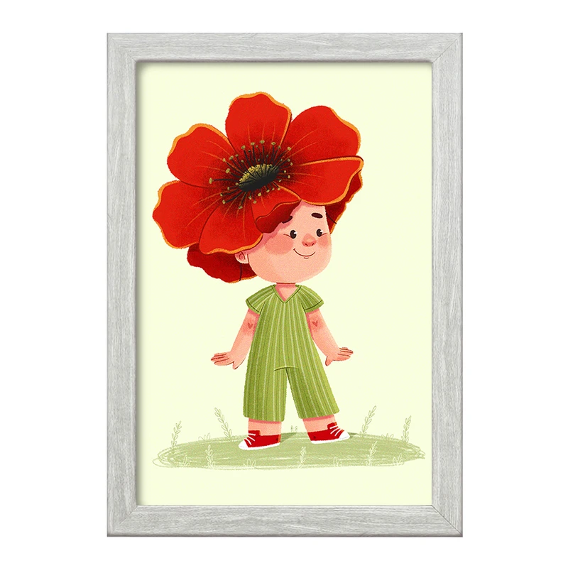 تابلو خندالو طرح دخترانه فانتزی کد 25729