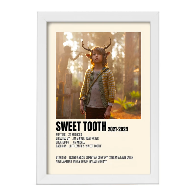 تابلو خندالو طرح شیرینی خور (Sweet Tooth) کد F13045