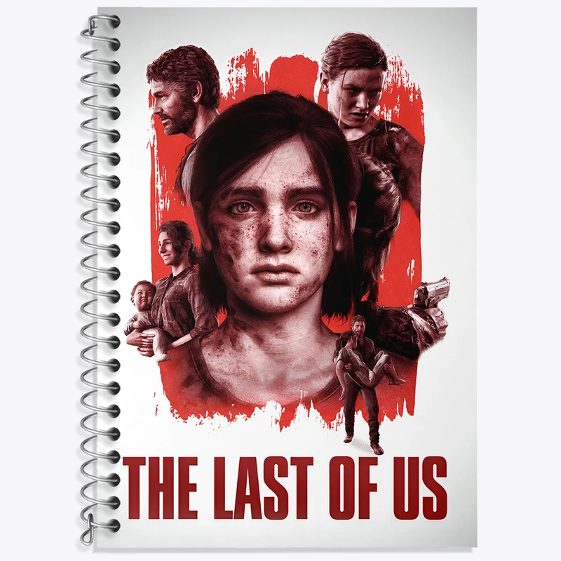 دفتر نت موسیقی 50 برگ خندالو طرح (The Last Of Us) آخرین بازمانده از ما کد N9295