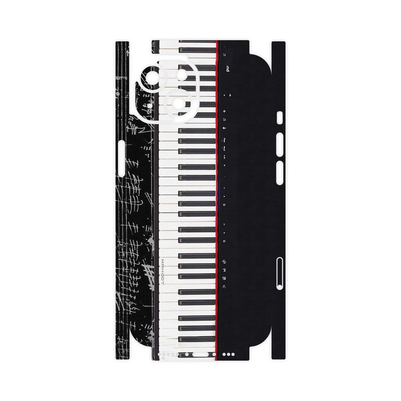 برچسب پوششی ماهوت مدل Piano_Instrument-FullSkin مناسب برای گوشی موبایل اپل iPhone 14