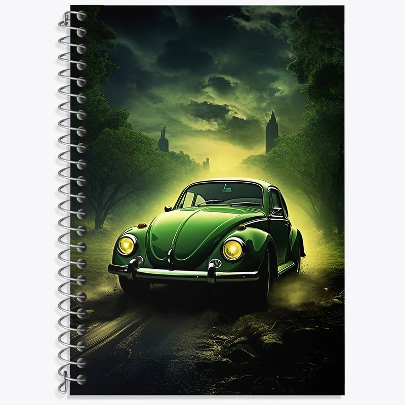 دفتر لغت 50 برگ خندالو طرح فولکس کد F4295