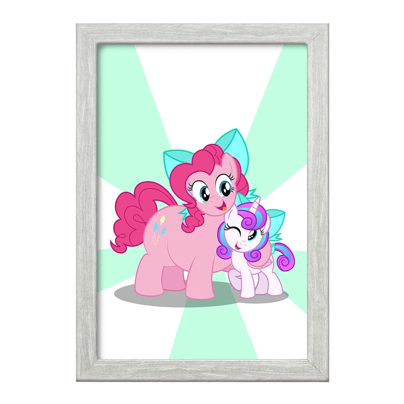 تابلو خندالو طرح اسب پونی کد 24856