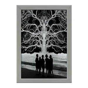 تابلو خندالو طرح تابلو عکس آخرالزمان اثر جری اولزمن کد F12299