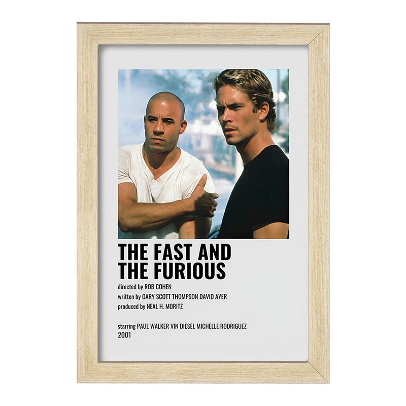 تابلو خندالو طرح سریع و خشمگین (Fast Furious) کد F13316