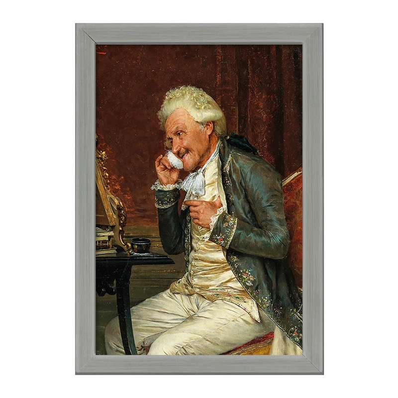 تابلو خندالو طرح نقاشی پد آرایشی اثر آرتورو ریچی کد F12168