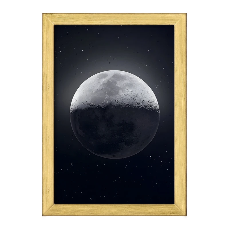 تابلو خندالو طرح ماه (Moon) کد F1367