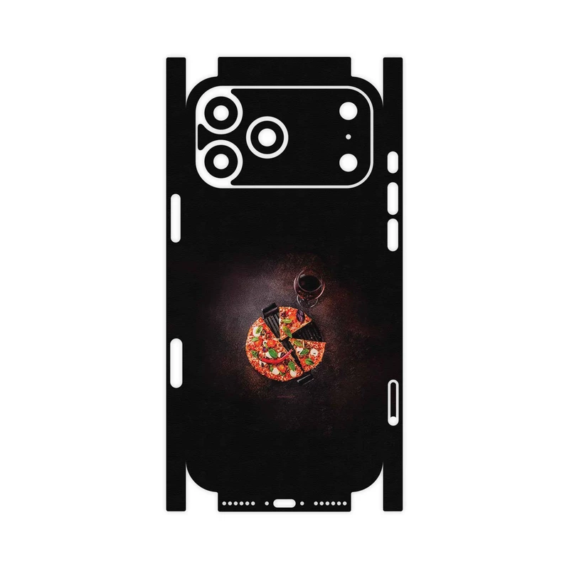 برچسب پوششی ماهوت مدل Pizza-FullSkin مناسب برای گوشی موبایل اپل iPhone 17 Pro Max