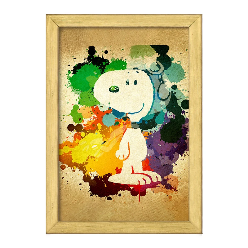 تابلو خندالو طرح اسنوپی کد F2201