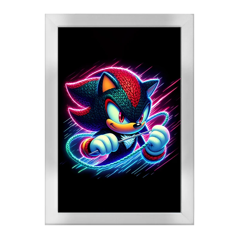 تابلو خندالو طرح سونیک (Sonic) کد F7179