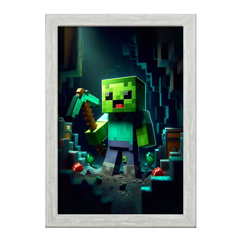 تابلو خندالو طرح ماینکرافت (Minecraft) کد F3530