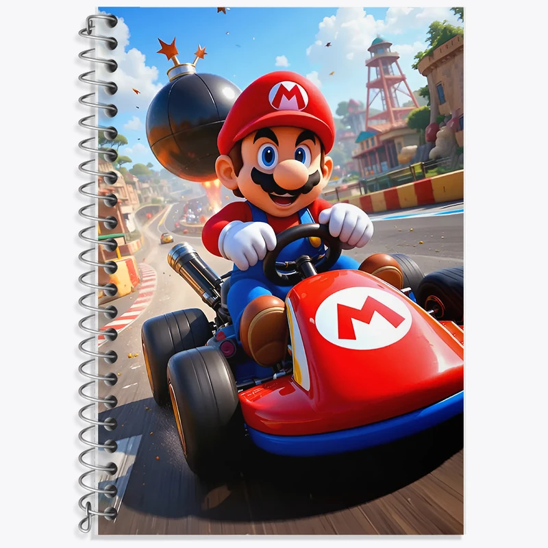 دفتر نت موسیقی 50 برگ خندالو طرح سوپر ماریو کد F12638