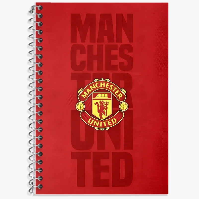 دفتر لغت 50 برگ خندالو طرح منچستر یونایتد (Manchester United) کد F14358