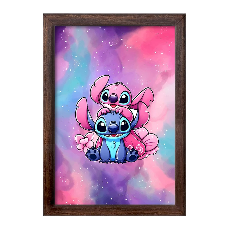 تابلو خندالو طرح استیچ کد F11971