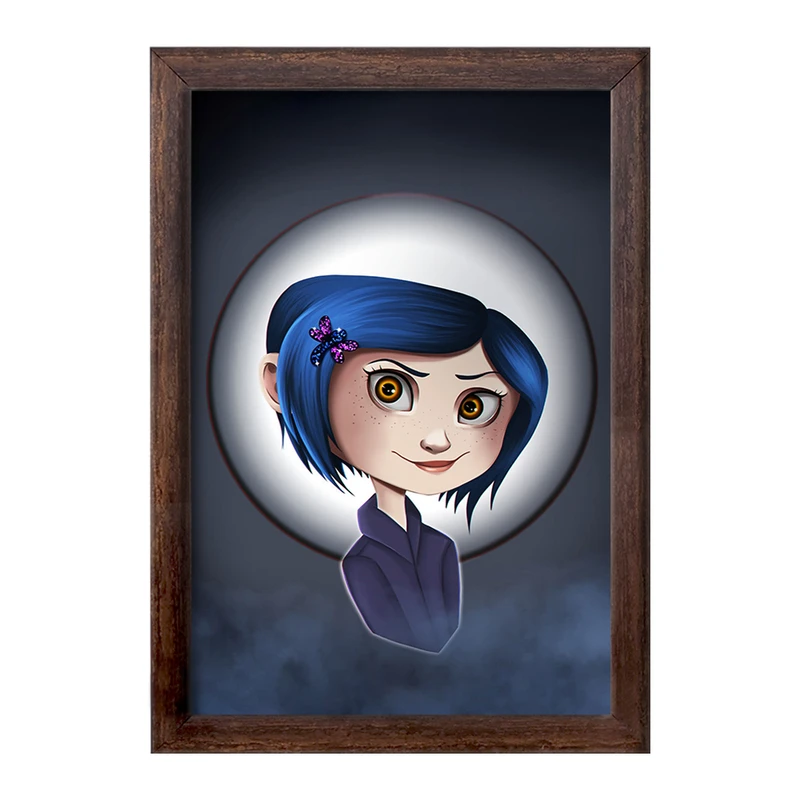 تابلو خندالو طرح کورالاین Coraline  کد 20777