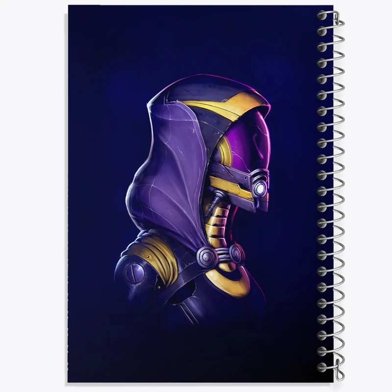 دفتر طراحی 50 برگ خندالو طرح بازی مس افکت (Mass Effect) کد 31560