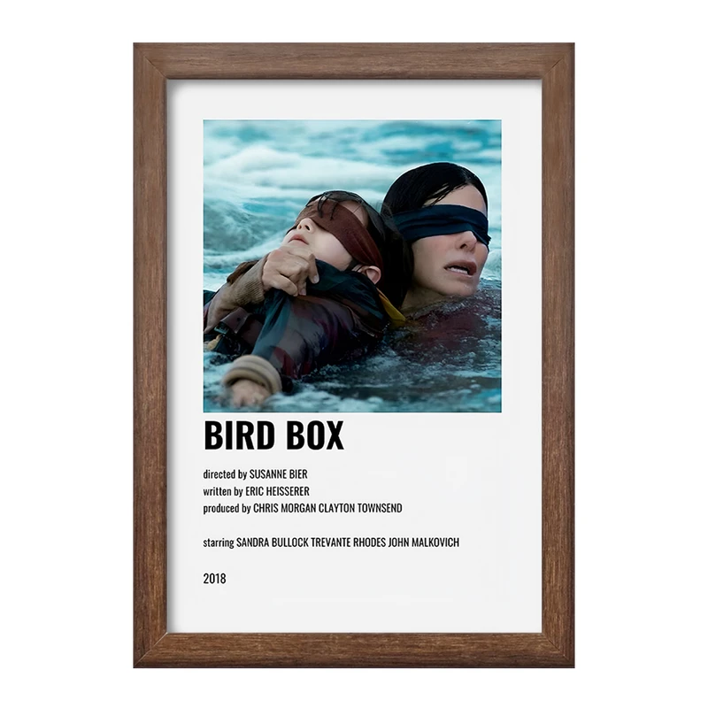 تابلو خندالو طرح جعبه پرنده (Bird Box) کد F13288