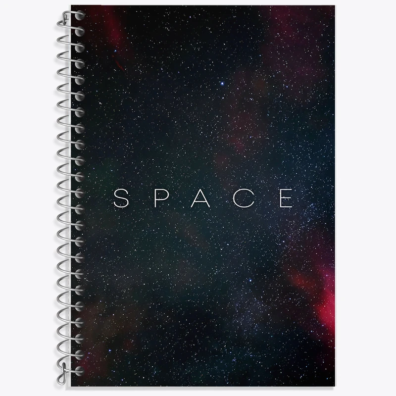 دفتر نت موسیقی 50 برگ خندالو طرح فضا (Space) کد F10811