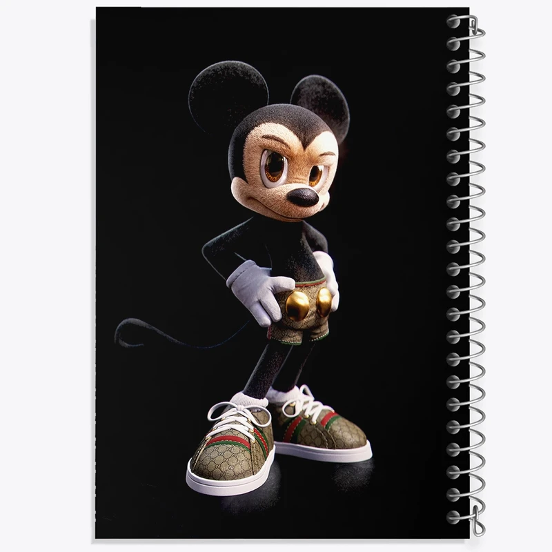 دفتر لیست خرید 50 برگ خندالو طرح میکی موس (Mickey mouse) کد N7917