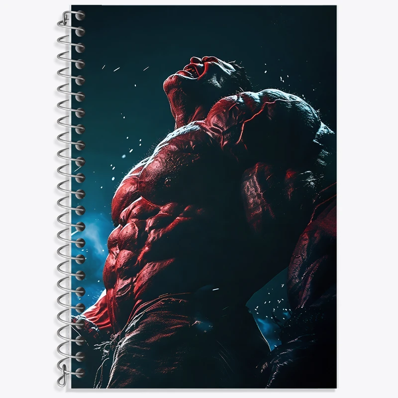 دفتر نت موسیقی 50 برگ خندالو طرح هالک مارول (Marvel) کد F10519