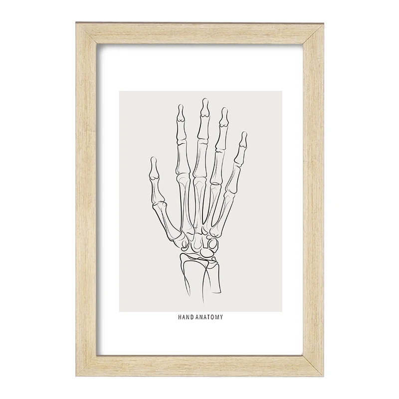 تابلو خندالو طرح آناتومی دست (Hand Anatomy) کد F13919