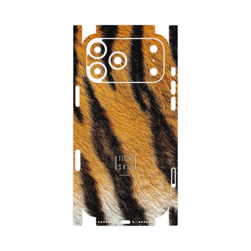 برچسب پوششی ماهوت مدل Tiger Skin-FullSkin مناسب برای گوشی موبایل اپل iPhone 17 Pro Max