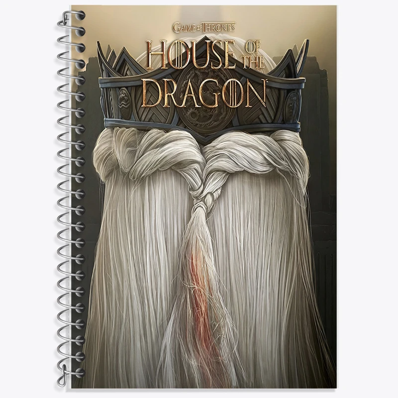 دفتر نت موسیقی 50 برگ خندالو طرح خاندان اژدها (House of the Dragon) کد F10147