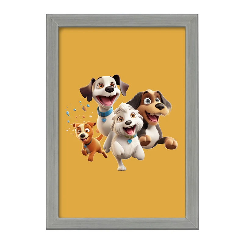 تابلو خندالو طرح سگ (Dog) کد F2566