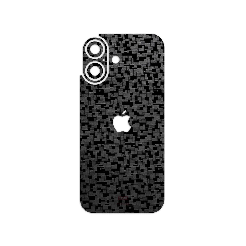 برچسب پوششی ماهوت مدل Black-Silicon مناسب برای گوشی موبایل اپل iPhone 17