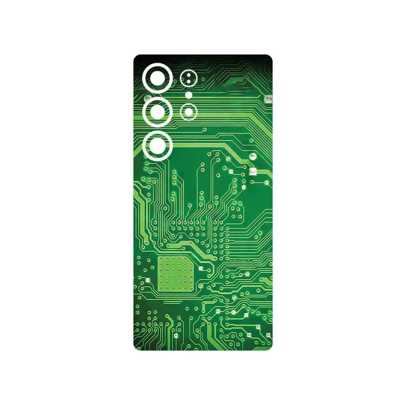 برچسب پوششی ماهوت مدل Green_Printed_Circuit_Board مناسب برای گوشی موبایل سامسونگ Galaxy S25 Ultra