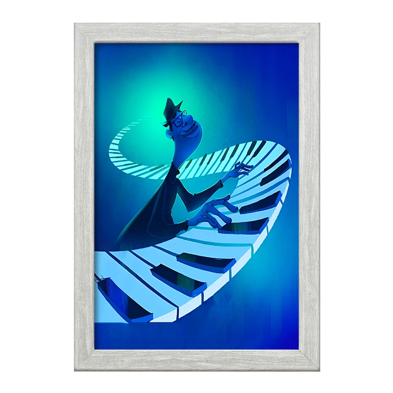 تابلو خندالو طرح انیمیشن روح کد F9806