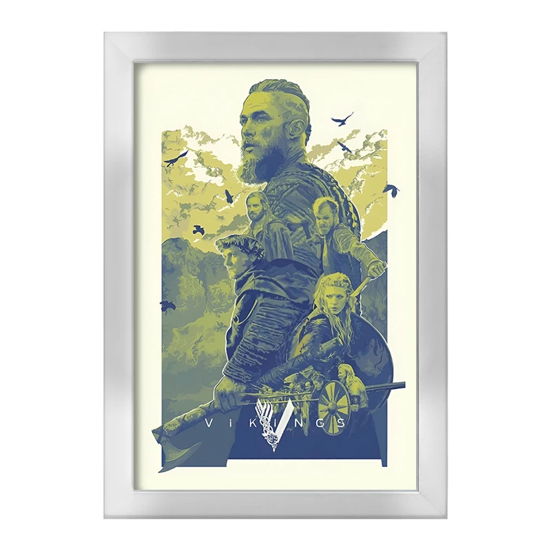 تابلو خندالو طرح وایکینگ ها (Vikings) کد F13620