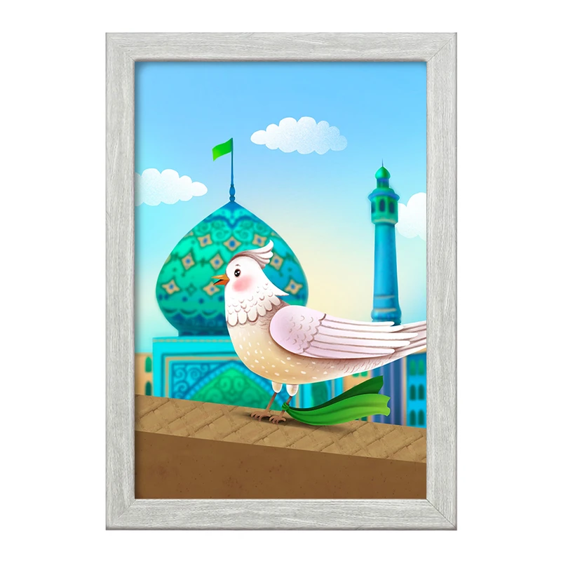 تابلو خندالو طرح نیمه شعبان کودکانه کد 25553