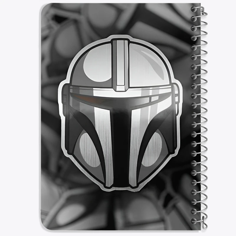 دفتر یادداشت 50 برگ خندالو طرح ماندالوریان (The Mandalorian) کد N8952