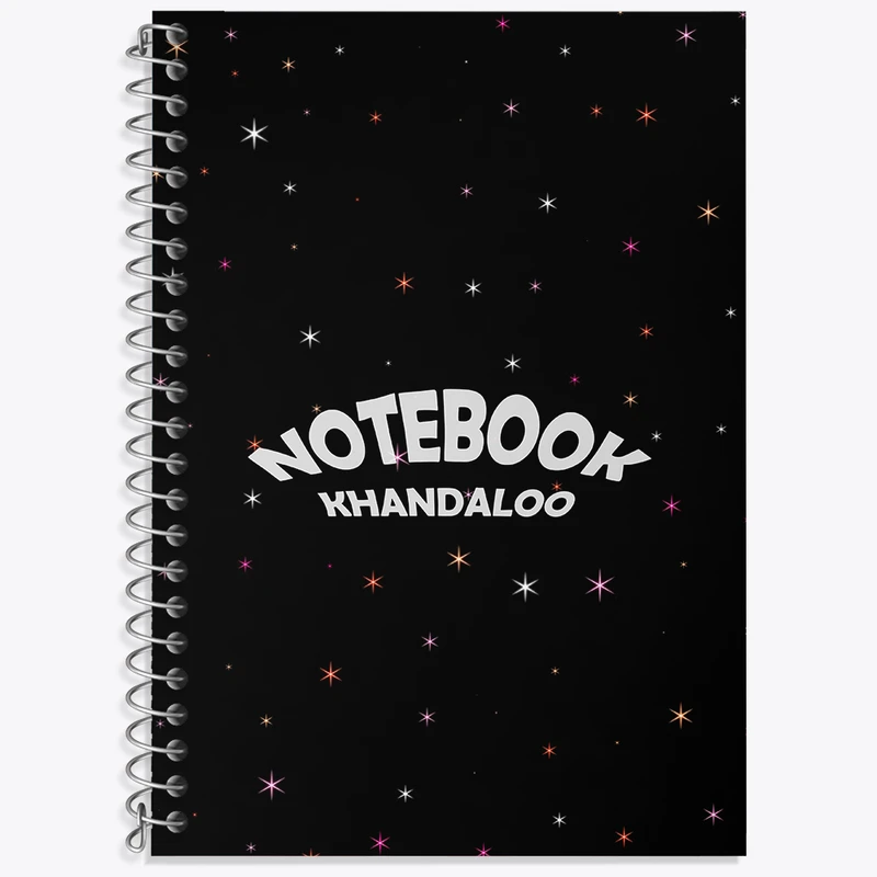 دفتر نت موسیقی 50 برگ خندالو طرح مدرن کد N7625