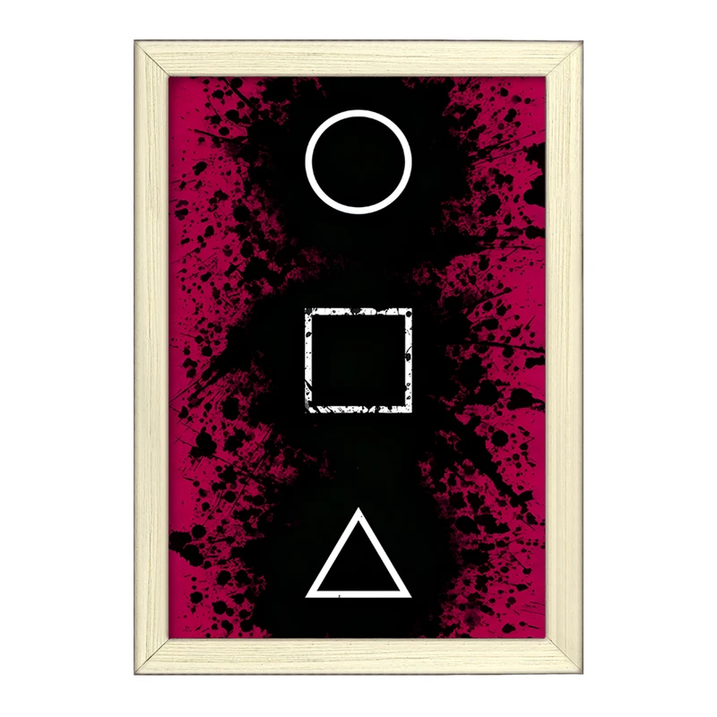 تابلو خندالو طرح بازی مرکب (Squid Game) کد F11868