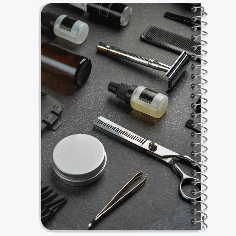 دفتر یادداشت 50 برگ خندالو طرح آرایشگر کد F2357