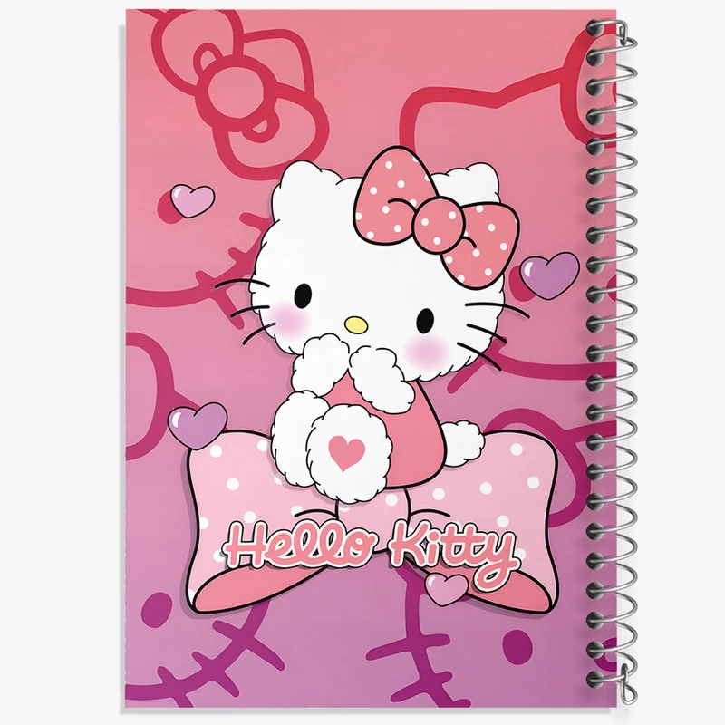 دفتر نقاشی 50 برگ خندالو طرح هلو کیتی (Hello Kitty) کد N8244