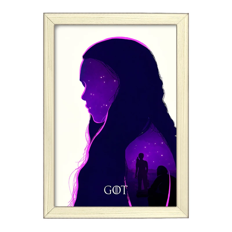 تابلو خندالو طرح گیم آف ترونز (Game of Thrones) کد F13759