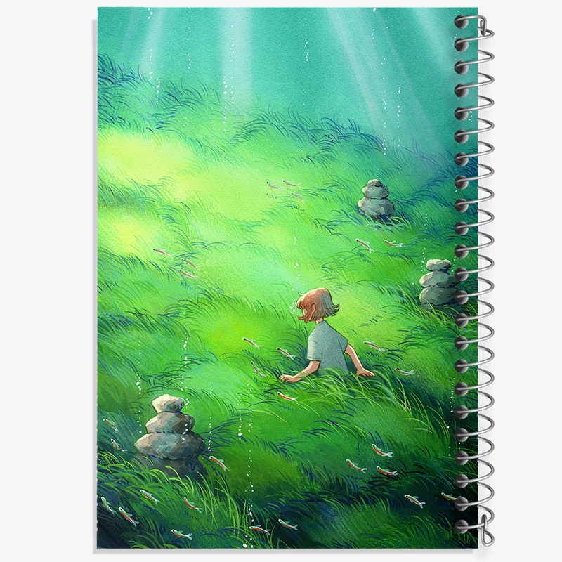 دفتر نقاشی 50 برگ خندالو طرح فانتزی کد N8822