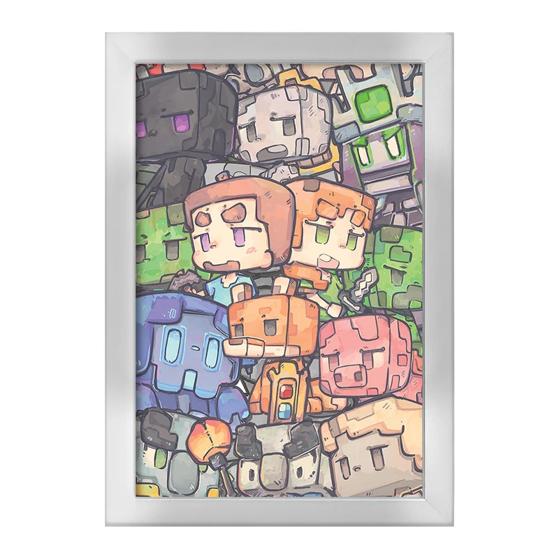 تابلو خندالو طرح ماینکرافت (Minecraft) کد F241