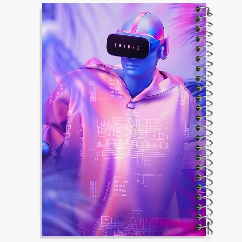 دفتر طراحی 50 برگ خندالو طرح آینده کد F9657