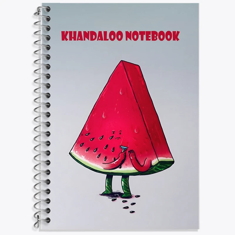 دفتر لغت 50 برگ خندالو طرح هندوانه بامزه کد N7376