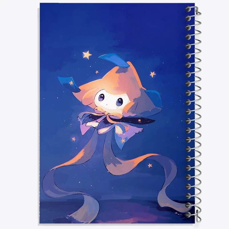 دفتر طراحی 50 برگ خندالو طرح بازی پوکمون (pokemon) کد 32736