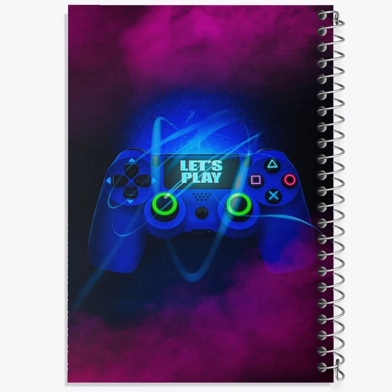 دفتر طراحی 50 برگ خندالو طرح گیمر کد F2383