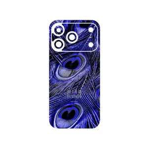 MAHOOT Purple Feather Cover Sticker for Apple iPhone 17 Pro