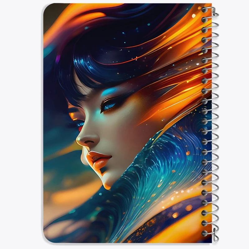 دفتر یادداشت 50 برگ خندالو طرح دخترانه کد F9381