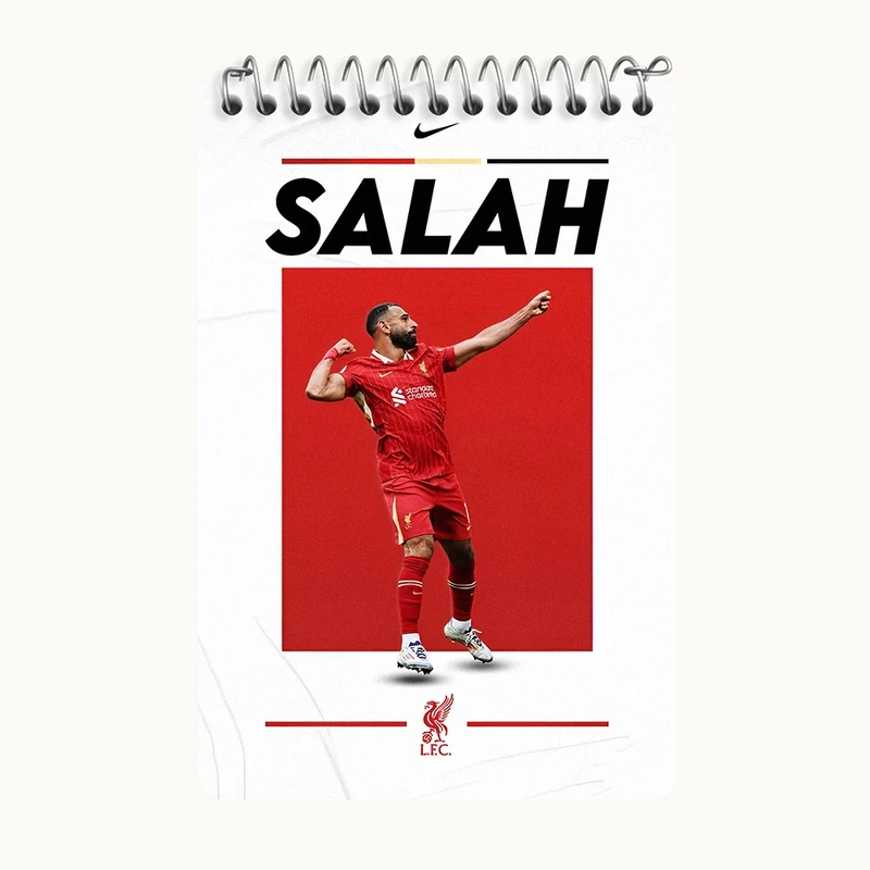 دفتر یادداشت 50 برگ خندالو طرح محمد صلاح کد F14344